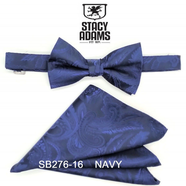 Stacy Adams 276 Bow Tie & Hanky Set