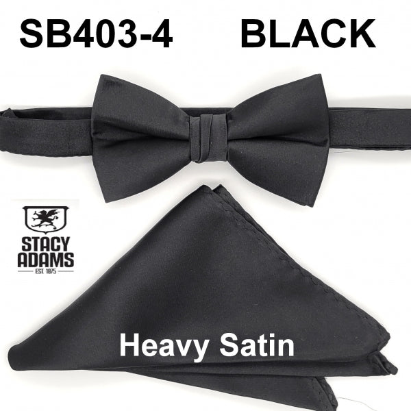Stacy Adams 403 Bow Tie & Hanky Set