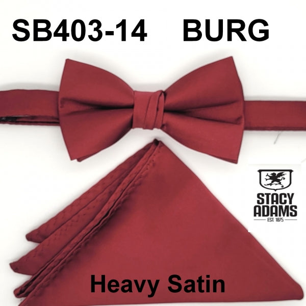 Stacy Adams 403 Bow Tie & Hanky Set