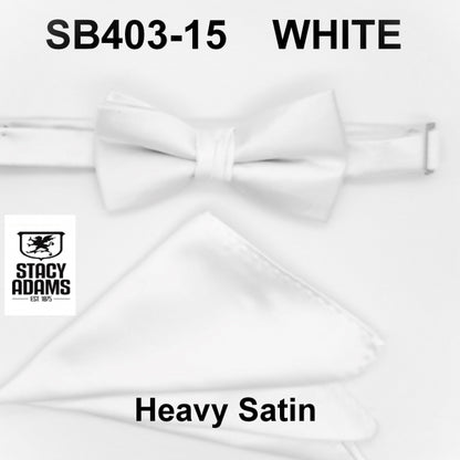 Stacy Adams 403 Bow Tie & Hanky Set