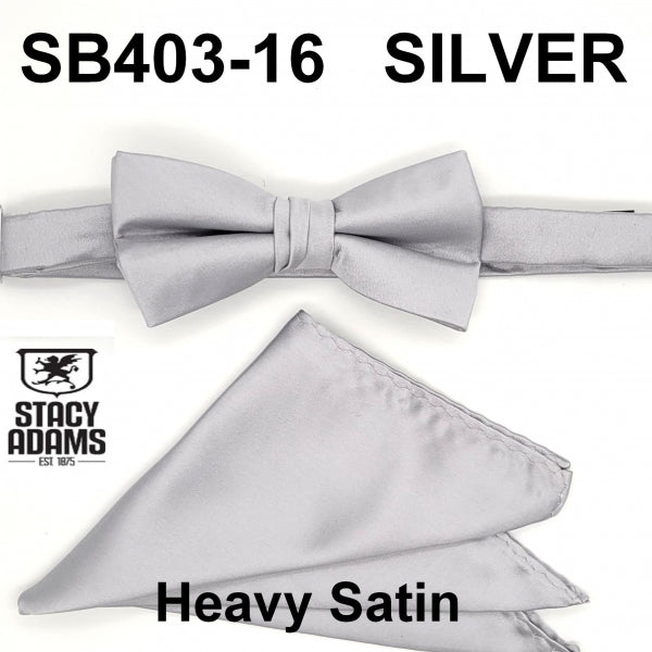 Stacy Adams 403 Bow Tie & Hanky Set