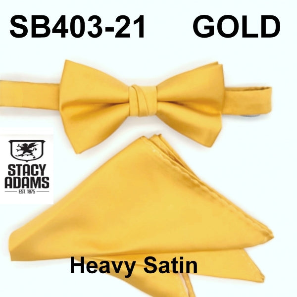 Stacy Adams 403 Bow Tie & Hanky Set